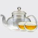 Elegance Glass Teapot and cups bundle.