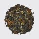 Much anticipated sequel of the legendary Jade Star. An aged Bai Mu Dan & Shou Mei blended White tea from 2009. Dried mint, burnt apples and dark molasses with a spicy, cannabis skunkiness.