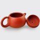 Xi Shi shape, fully handmade Chaozhou red clay pot with exemplary detail and aesthetics.