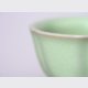 Lotus shaped Ru Yao porcelain 40ml cup.