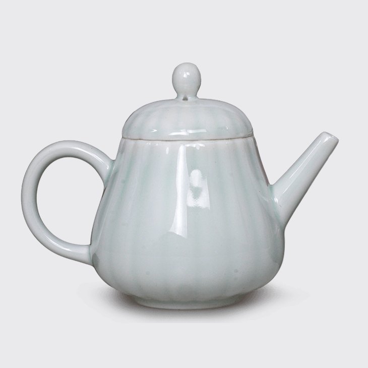 Blue Shell Teapot