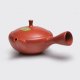 Hand crafted 200ml Tokoname Shudei Clay Kyusu with immaculate detail and textures.