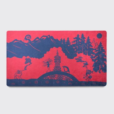 Bird Court - Chabu Table Runner