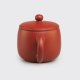 Fully handmade Barrel shape 100ml Chazhou clay pot from Zhang studios.