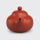 Fully handmade Pear shape 100ml Chazhou clay pot from Zhang studios.