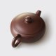 Half-handmade Yixing Zini Zisha pot made from clay with excellent rounding properties. Wide mouth for easy loading and cleaning. Approx 100ml.