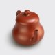 Master Wu studios fully handmade Chaozhou clay pot made to the highest craftsmanship. Pear shape. 110ml.