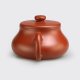 Mei Leaf exclusive design from Master Wu studios. Fully Handmade Chaozhou clay pot. 100ml.