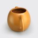 Transformative authentic Yixing Duanni clay pot. Half-handmade in the playful dragon egg style. 115ml