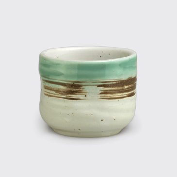 Teal Rim Cup