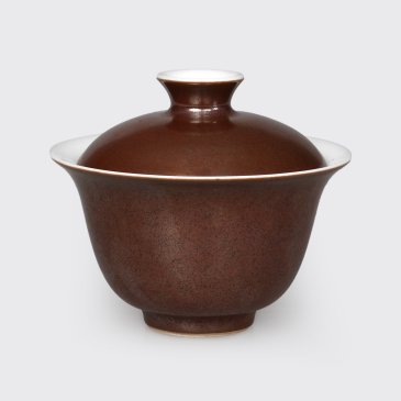 Purple Iron Glaze - Jingdezhen Porcelain Gaiwan