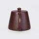 Bold and modern-shaped Yixing Zini pot with excellent performance. 125ml.