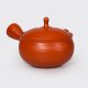 Mineral rich red clay Kyusu with a timeless pattern of grooves. Handmade in Tokoname by master potters. Approx 280ml.