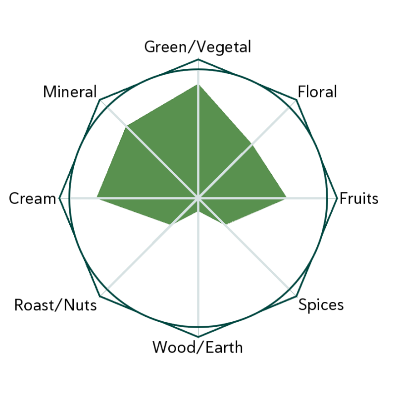 Gyokuro Okumidori Flavour Wheel