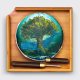 Smooth and buttery vintage PuErh from 1999 pickings of 140 year old Bulang trees. Guinness and chocolate cake, heirloom apples, leather, bookshops, butter and grenadine.