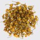Organic Chamomile Flower Tea Flowers and steeped liquor.