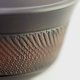 Fully handmade Jianshui clay cups featurin the 'Jumping Knife' texture.
