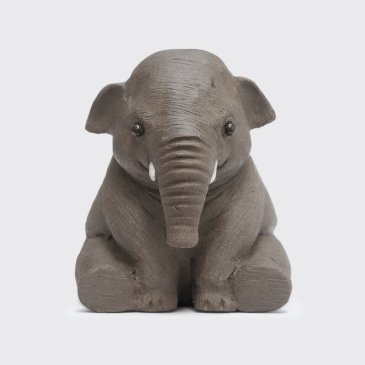 Zisha Elephant Teapet