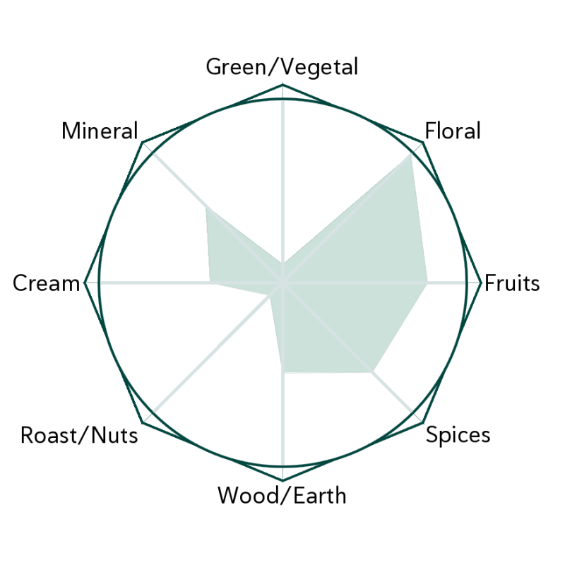 Elder White Flavour Wheel