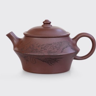 Heyuan Dragon - Yixing Wenge Zini Pot